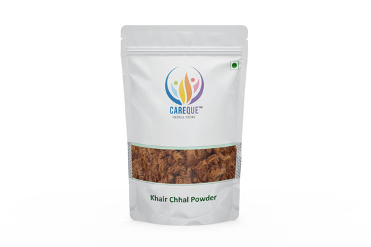 Khair Chhal Powder-Khair Bark Powder-खेर छाल पाउडर-Khadira Powder-Acacia Catechu Powder-Raw Herbs-Jadi Booti