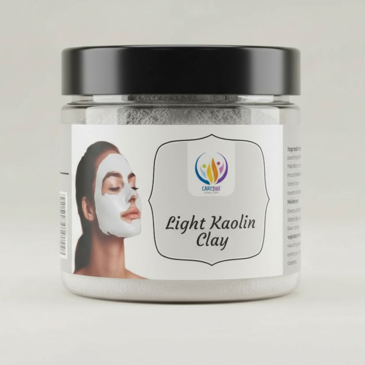 Light Kaolin Clay Powder | Face Pack For Deep Cleansing & Glowing Skin | Kaolin Clay For Acne, Blackheads & Oily Skin - 150 Gram