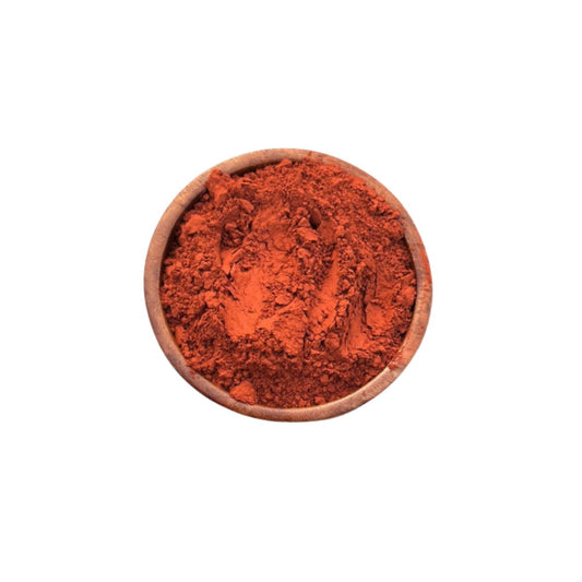 Moroccan Red Clay Powder | Natural Detox & Deep Pore Cleansing Face Mask | For Skin Brightening & Oil Control - 150 Gram