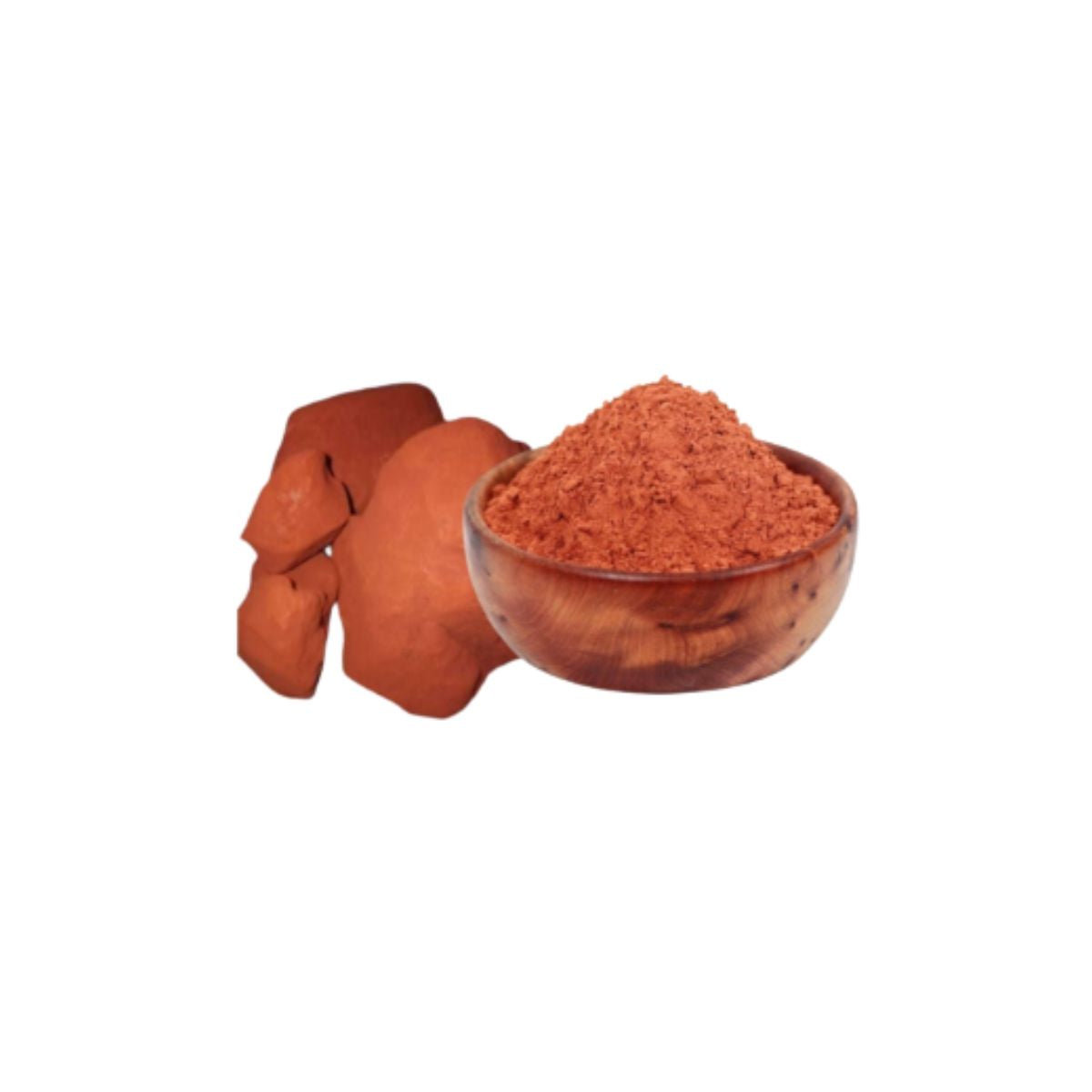 Moroccan Red Clay Powder | Natural Detox & Deep Pore Cleansing Face Mask | For Skin Brightening & Oil Control - 150 Gram