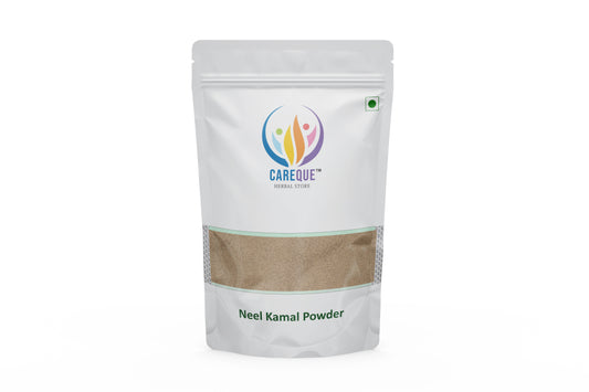 Neel Kamal Flower(Dried) Powder-नील कमल के फूल-Neelkamal Phool Powder-Blue Lotus Powder- Neelophar Powder-Nymphaea alba Powder-Nelumbo Nucifera Powder-Raw Herbs-Jadi Booti