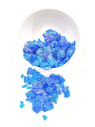 Neela Thotha (Crystals) - Copper Sulphate - Blue Thothia - Tutia - Nila Tota - Nila Thutha - Cupric Sulphate - Neela Tota - Neela Thutha - Blue Vitriol - Bluestone - Blue Stone