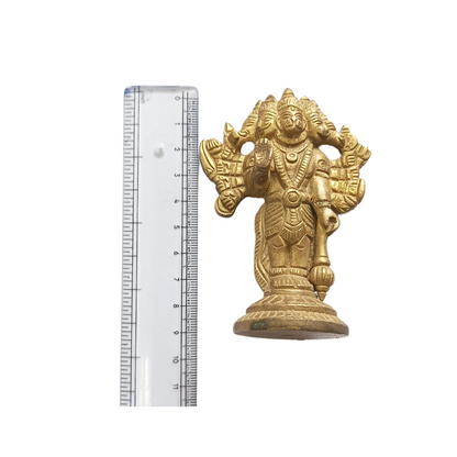 Panchmukhi Balaji Brass (Pital) Murti-पंचमुखी बालाजी मूर्ति- Panchmukhi Balaji Statue- God Panchmukhi Balaji Murti- Panchmukhi Balaji Idol-Pital Murti (Brass) For Pooja,Decoration ,Temple Decorative,&amp; Gifts