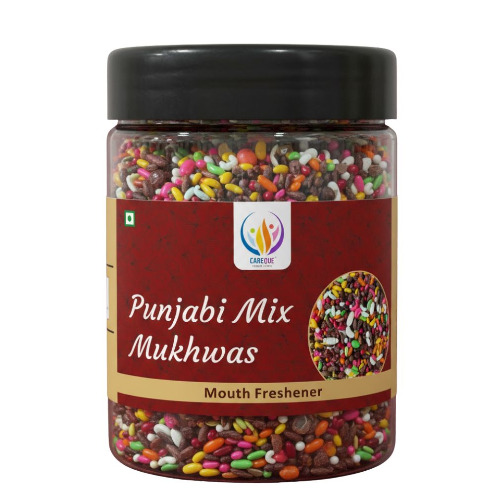 Punjabi Mix-Mukhwas Natural Fresh Mouth Freshner-Refreshment in Every Bite-Tasty & Delicious Mukhwas-Breath Naturally (200 Gram)