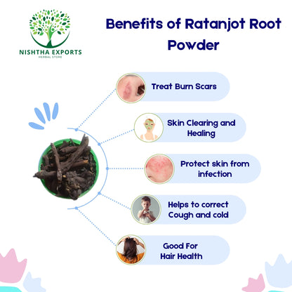 Ratanjot Root -Ratanjyot Jadd -Alkanna Tinctoria-Jatropha Curcas-रतनजोत जड़- Raw Herbs-Jadi Booti