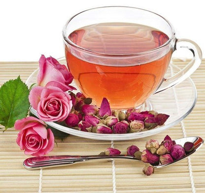 Rose Green Tea-Rose Petal Green Tea-A Fragrant Sip of Refreshment