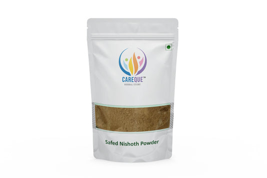 Safed Nishot Powder-Safed Nishoth Operculina-सफ़ेद निशोत पाउडर-Turpethum-Ipomoea Turpethum-Indian Jalap-Raw herbs-Jadi Booti