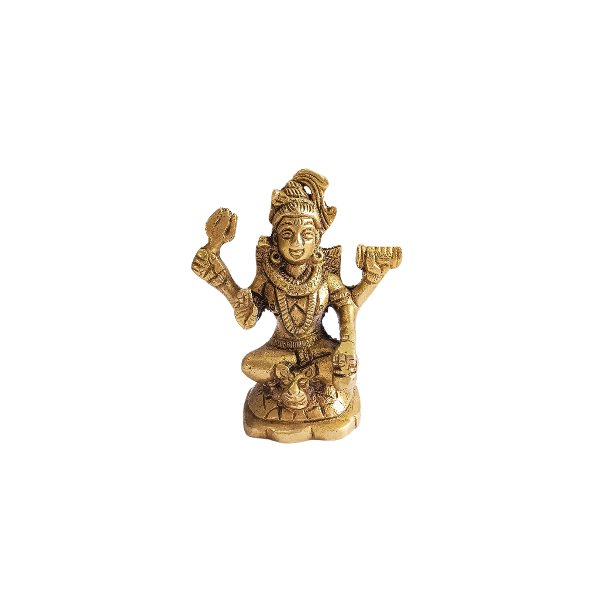 Lord Shiva Brass (Pital) Murti - Shiva Idol – Mahadeva – Rudra - Shiva Sculpture - Shiva Symbolism Idol - Pital Murti (Brass) For Pooja, Decoration & Gifts