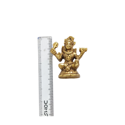 Lord Shiva Brass (Pital) Murti - Shiva Idol – Mahadeva – Rudra - Shiva Sculpture - Shiva Symbolism Idol - Pital Murti (Brass) For Pooja, Decoration & Gifts