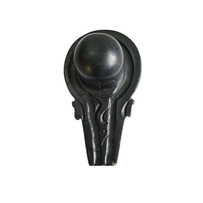 Shivling Big Black Stone- शिवलिंग-Shiveling Badi-Made With Black Stone-Home & Temple Décor Idol For Puja And Gift Purpose, Mandir, Vastu, Showpiece,Temple Decorative