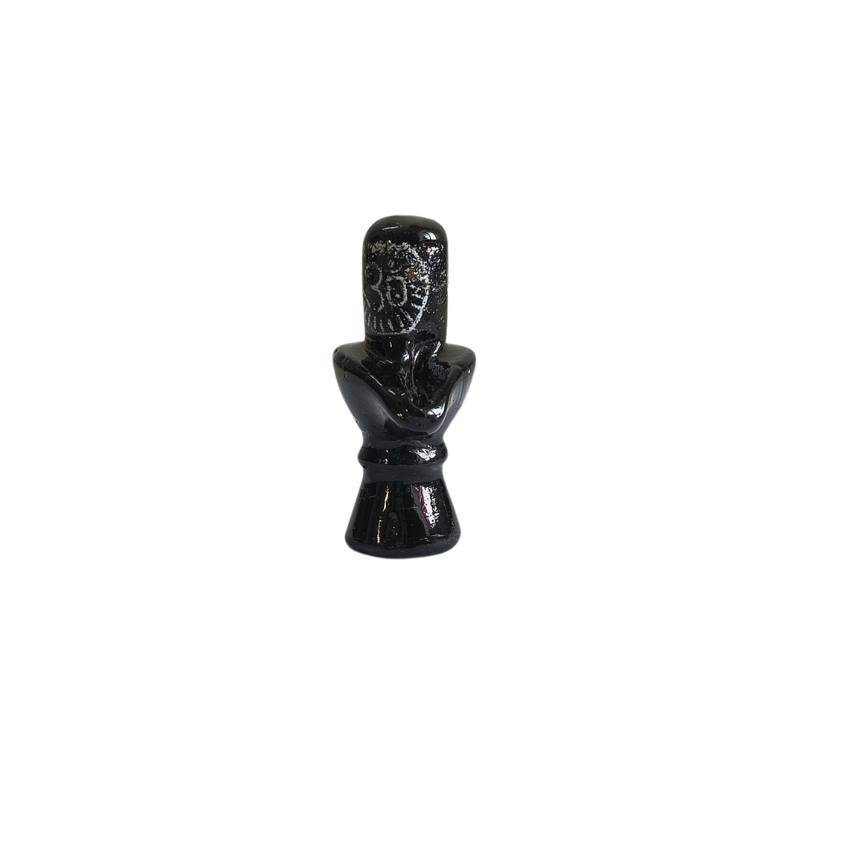 Shivling Small Black-शिवलिंग-Shiveling Choti-Made With Black Porcelain-Home & Temple Décor Idol For Puja And Gift Purpose, Mandir, Vastu, Showpiece,Temple Decorative