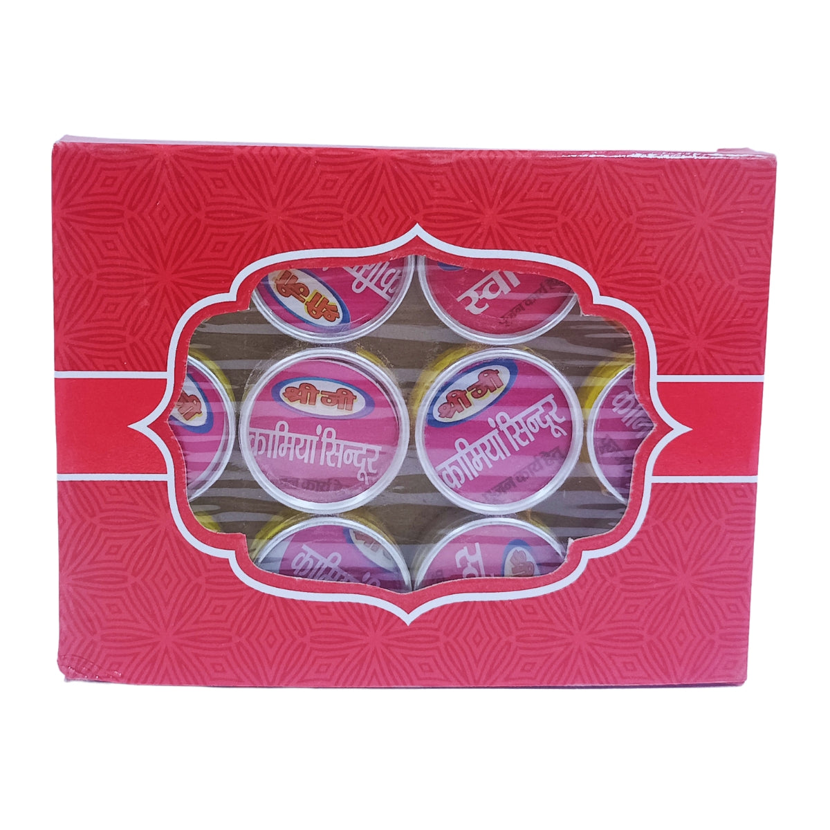 Shree Ji Pujan Mangal Kamiyan Sindoor for Pooja (12 Piece) Religious and Spiritual Product Pack of 1