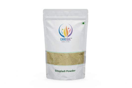 Sitopaladi Churna-Sitopladi Powder-सितोपलादि चूर्ण-(Herbs Mix-Vanshlochan, Pipal Badi, Hari Elaichi, Dalchini & Mishri)-Raw Herbs-Jadi Booti-Single Herbs