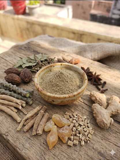 Herbal Powder for Back Pain Relief & Mobility | Ayurvedic Formula with Giloy, Harad & Shilajit