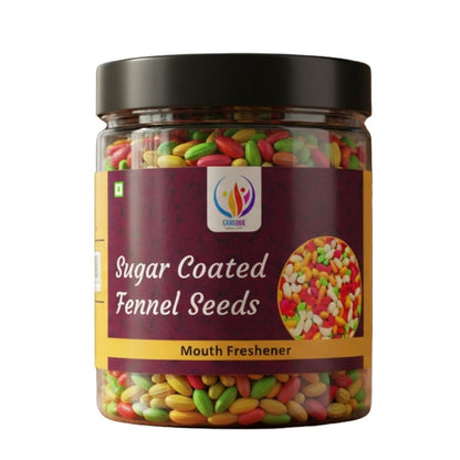 Sugar Coated Fennel Seeds – Sweet, Crunchy Mukhwas for Digestion & Fresh Breath (200 Gram)