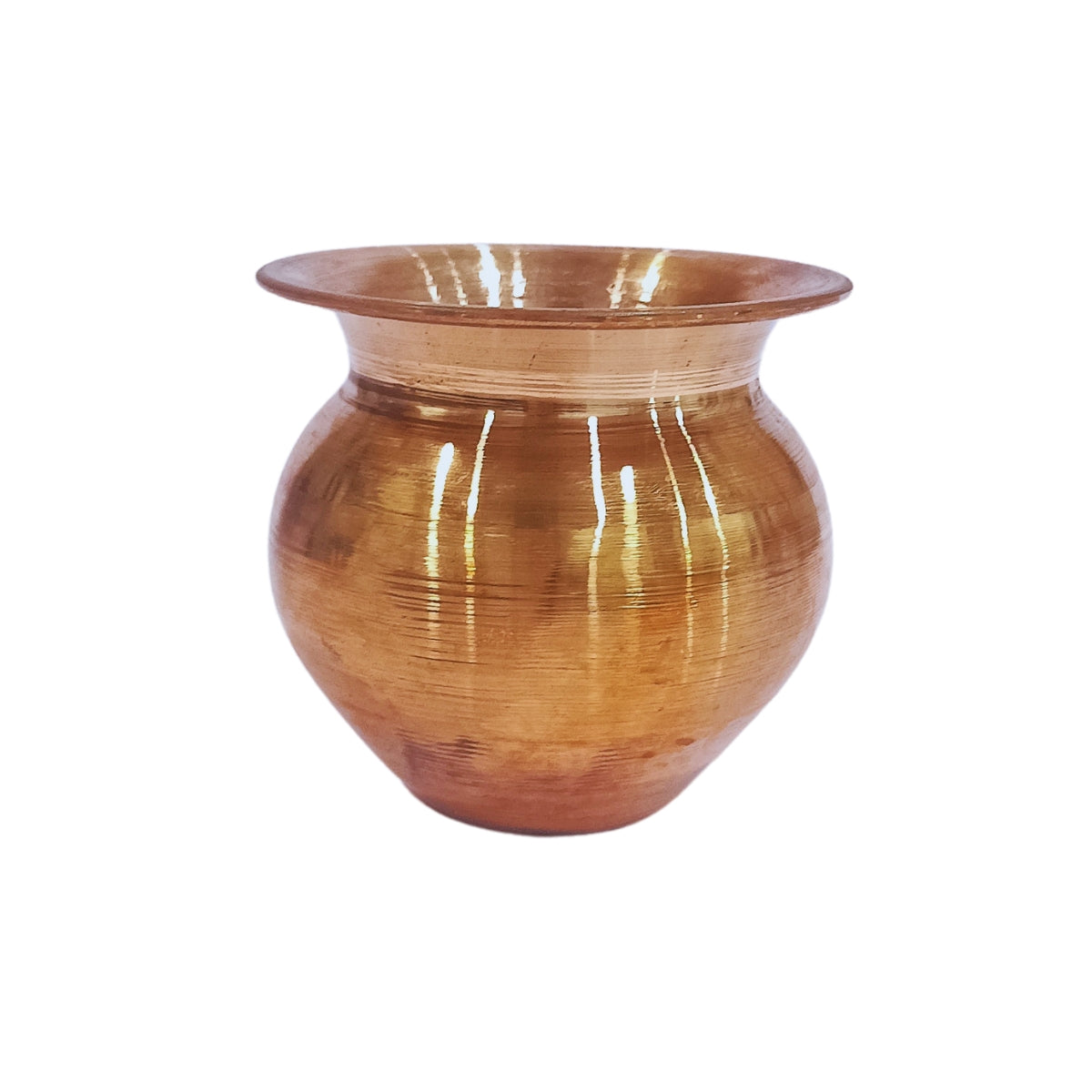 Copper Kalash Tamba Lota For Puja and Drinking Water Tambey Ka Lota Copper Pot Standard Size for Home and Mandir