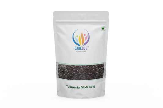 Tukmaria Moti Beej-Sabja Seeds-तुकमरिया मोटी बीज-Ocimum basilicum-Raw Herbs-Jadi Booti