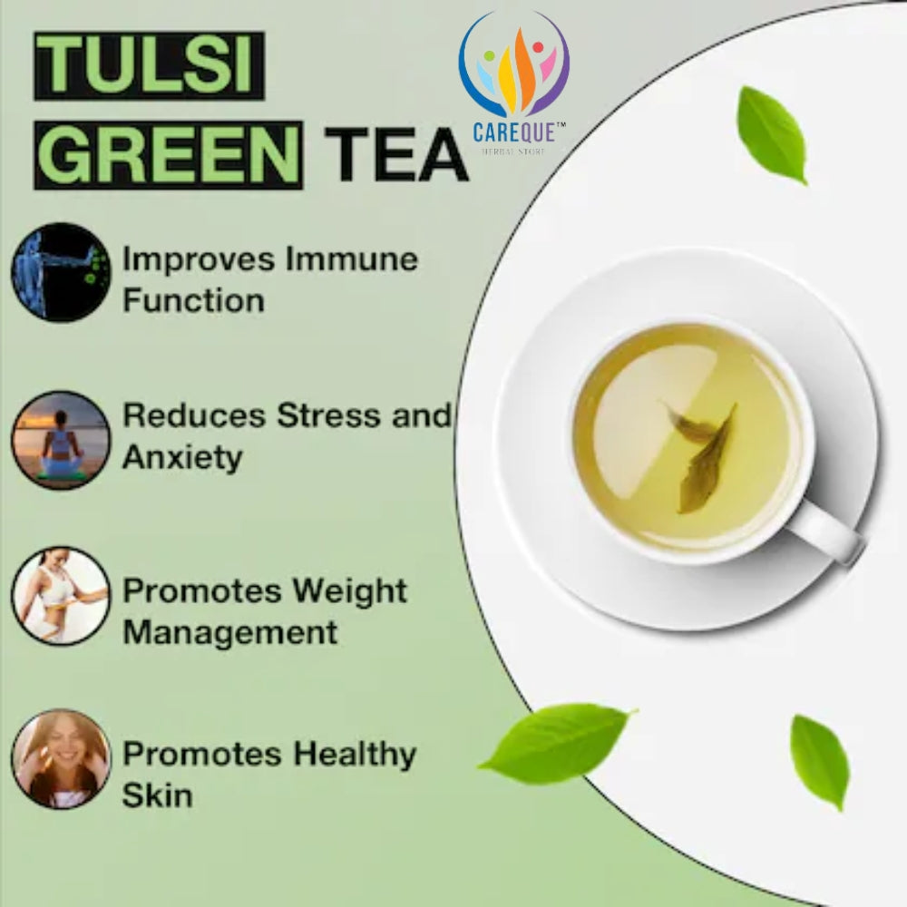 Tulsi Green Tea – A Soothing Blend of Wellness and Refreshment