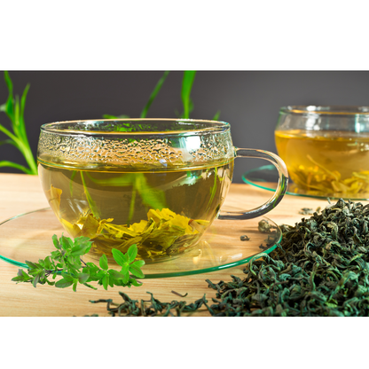 Green Tea Leaves | Loose Leaf Green Tea for Herbal Tea & Natural Infusion - 50 Gram