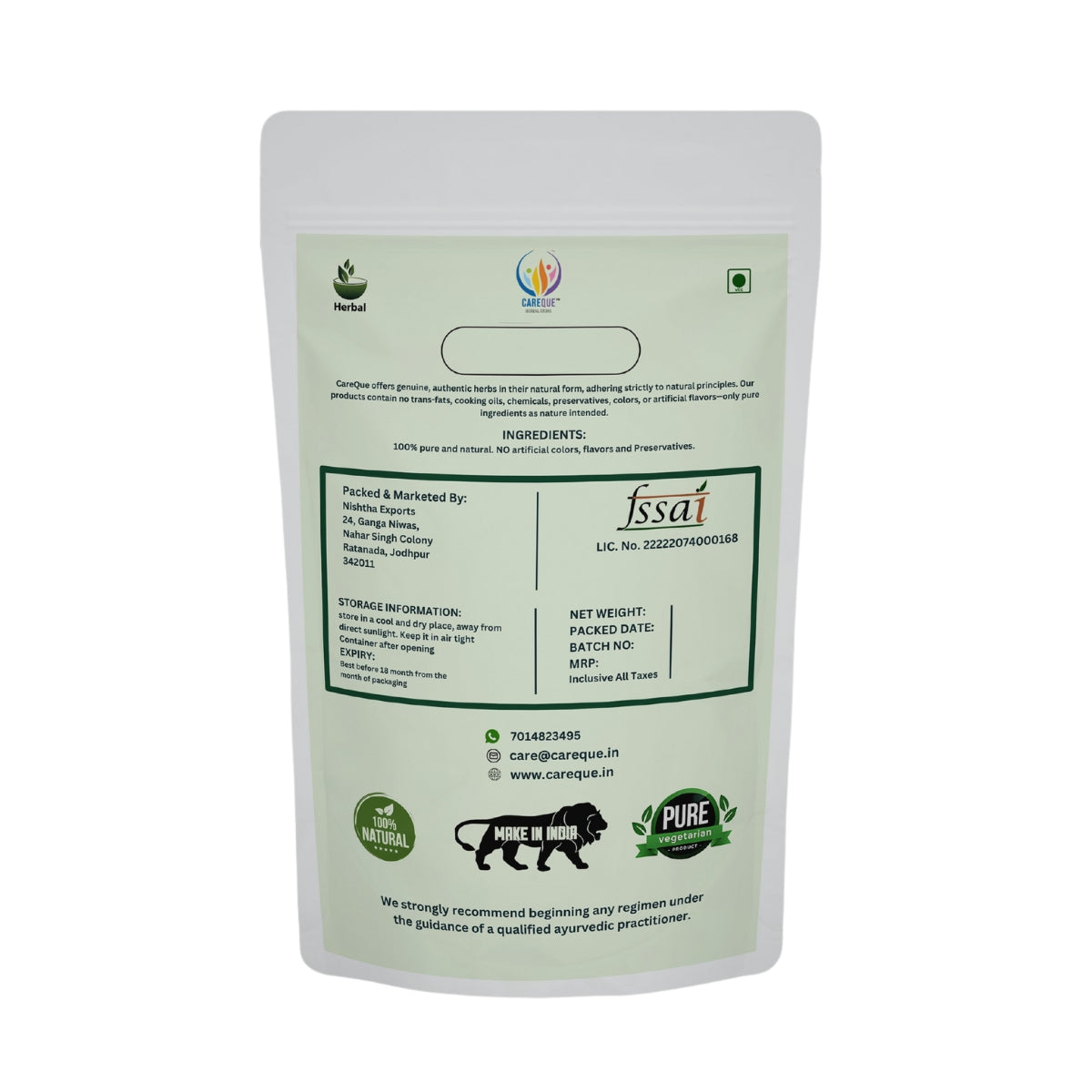 Ararot (Powder)-अरारोट पाउडर-Starch Powder-Tikhur Powder-Arrow Root Powder-Araroat Powder-Curcuma Angustifolia