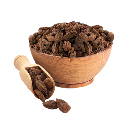 Elaichi Badi-Black Cardamom-बड़ी इलाइची-Ilaichi Big-Raw Herbs-Elettaria Cardamomum-Jadi Booti-Single Herbs