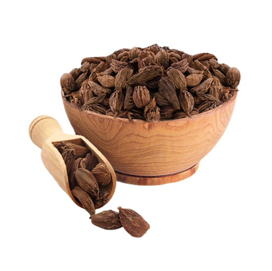 Elaichi Badi-Black Cardamom-बड़ी इलाइची-Ilaichi Big-Raw Herbs-Elettaria Cardamomum-Jadi Booti-Single Herbs