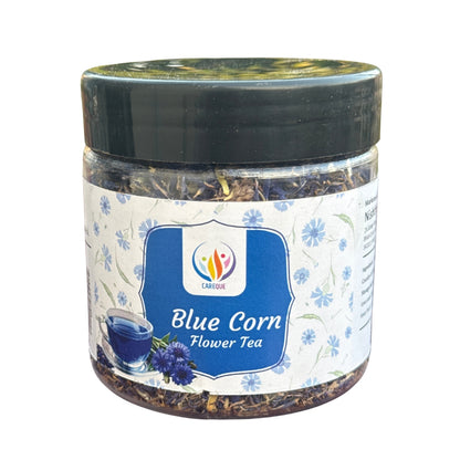 Blue Cornflower Petals | Whole Blue Cornflower for Herbal Tea, Garnishing & DIY Skincare | Natural Floral Petals for Tea Blends - 20 Gram