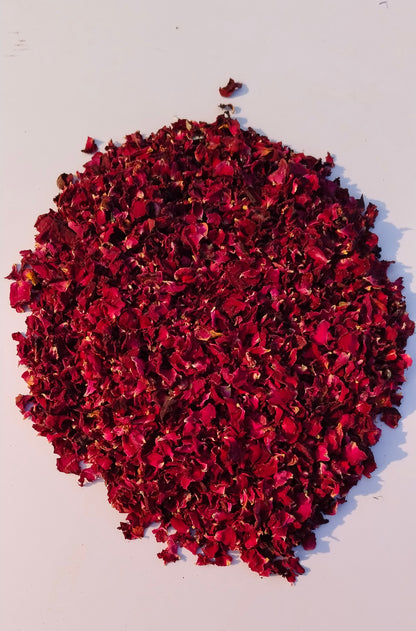 Gulab Patti - Rosa Gallica dried – गुलाब पत्ती-Dry Rose Petal Raw Herbs-Jadi Booti