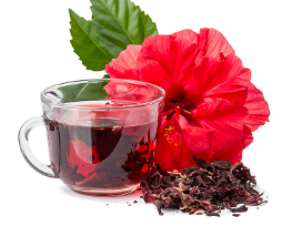 Hibiscus Flower Tea | Dried Hibiscus Flowers for Herbal Tea & Natural Infusion - 50 Gram
