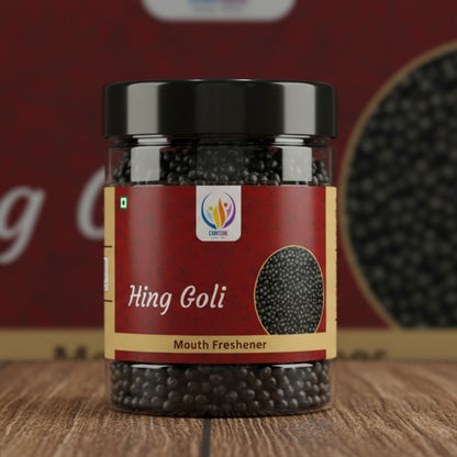 Hing Goli Black-Choti Hing Goli - Mukhwas Natural Fresh Mouth Freshner - Refreshment in Every Bite-Tasty & Delicious Mukhwas-Breath Naturally (200 Gram)