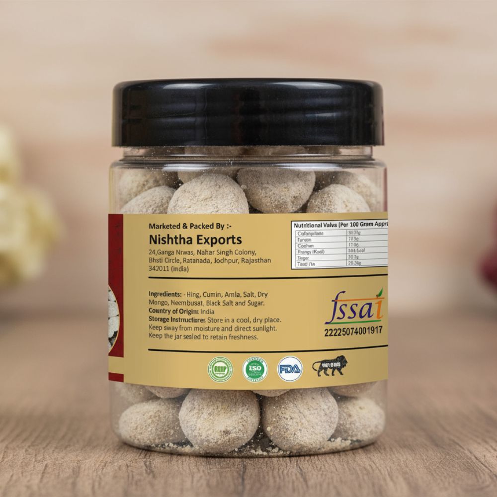 Hing Peda (Pachak Hing Peda Churan Mukhwas) –  Good for Digestive Candy & Mouth Freshener (200Gram)