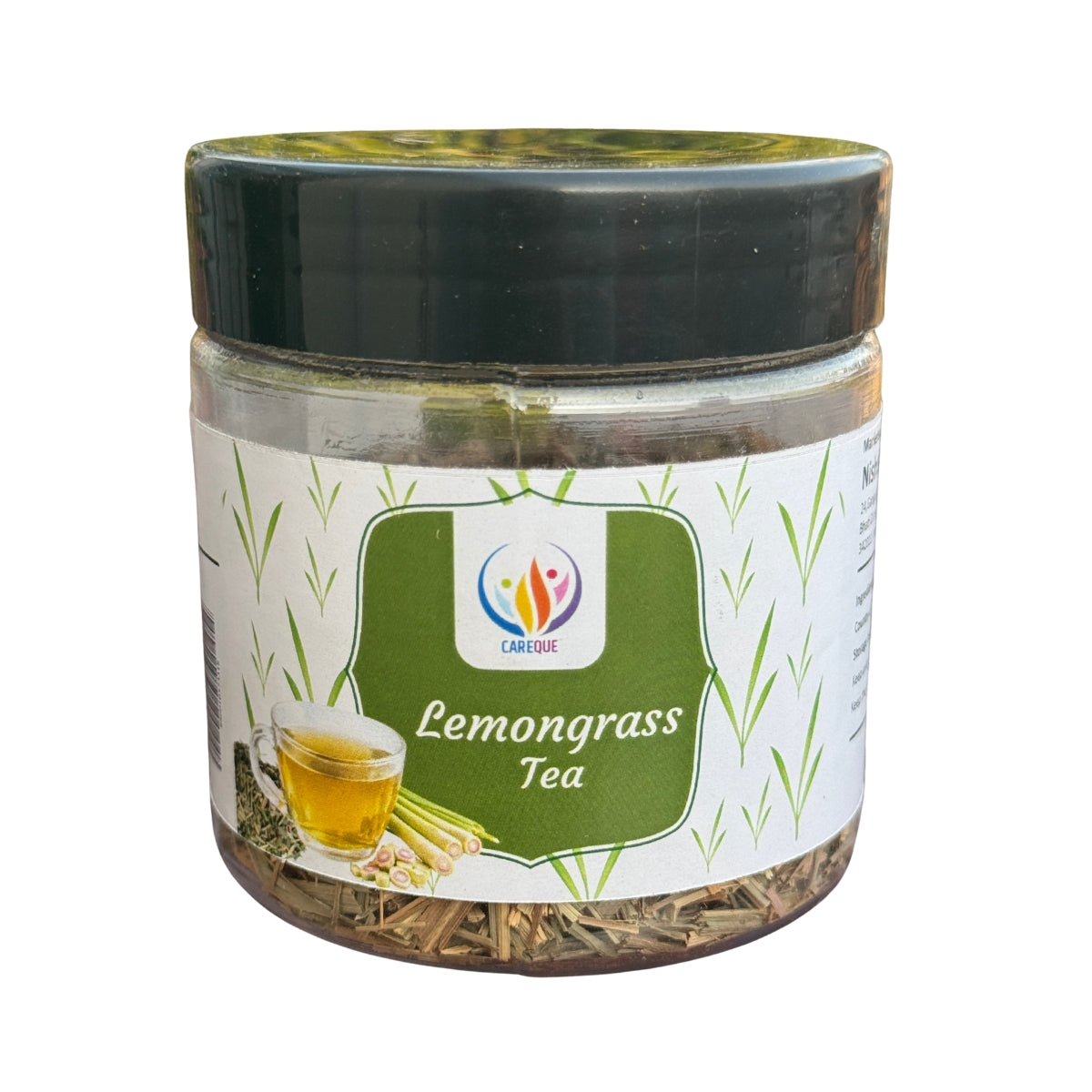 Tisana alla Citronella - Foglie Essiccate di Citronella - Tè Rinfrescante alle Erbe per Digestione e Relax - 100% Naturale, Senza Caffeina - 20 Grammi
