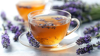 Lavender Green Tea- Green Tea With Pure Lavender-Aromatic Wellness Blend-Stress Relief Herbal Tea