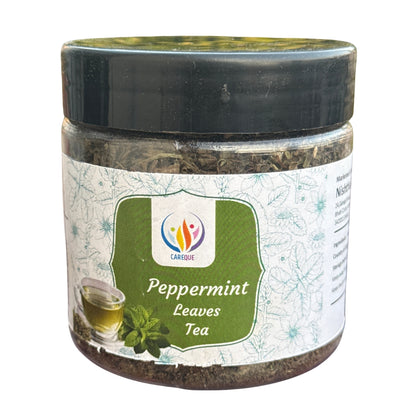 Foglie di menta piperita | Menta piperita essiccata per tè alle erbe, infusi e bevande rinfrescanti - 50 grammi