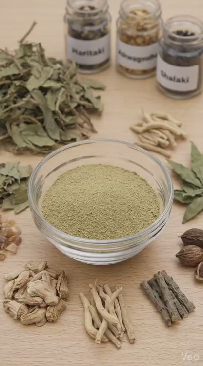 Herbal Powder for Back Pain Relief & Mobility | Ayurvedic Formula with Giloy, Harad & Shilajit