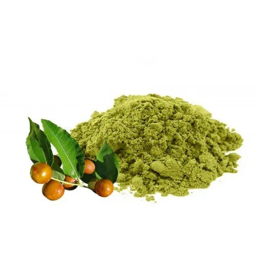Sidr Leaf Powder -Ber Leaves Powder -Beri ka Patta Powder -Ziziphus spina-christi-Natural Herbal Hair Cleanser & Conditioner