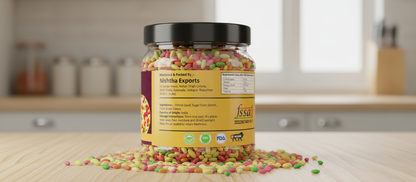 Sugar Coated Fennel Seeds – Sweet, Crunchy Mukhwas for Digestion & Fresh Breath (200 Gram)