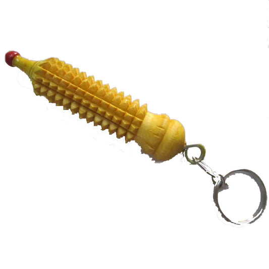 Acupressure Jimmy Key Chain (Wooden)-एक्यूप्रेशर जिमी की-चैन (लकड़ी) AP-071