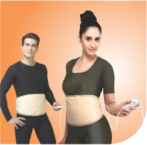 Acupressure Sauna Belt Fahrenheat weight & measurement loss सौना बेल्ट फेरनहाट AC-1009