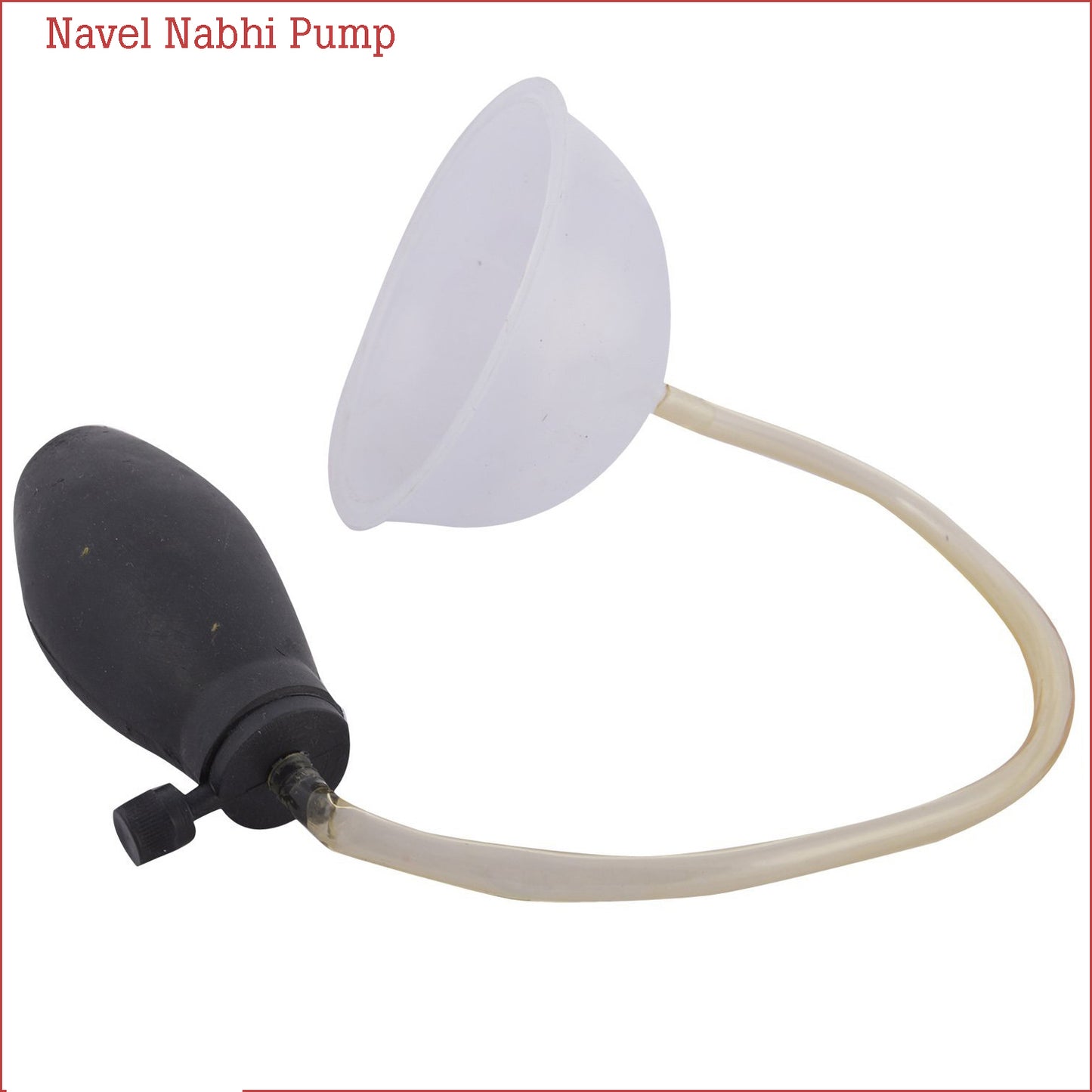 Acupressure Navel Pump-Surgical Nabhi Solarplex-नाभि पंप सर्जिकल नाभी-Nabhi/Navel/Solar Plexus Vacuum Pump AC-1308