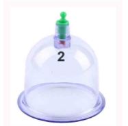 Acupressure Hijjama Hijama Loose Cup 2 No. Hijama Loose Cup 2 No AC-1312B