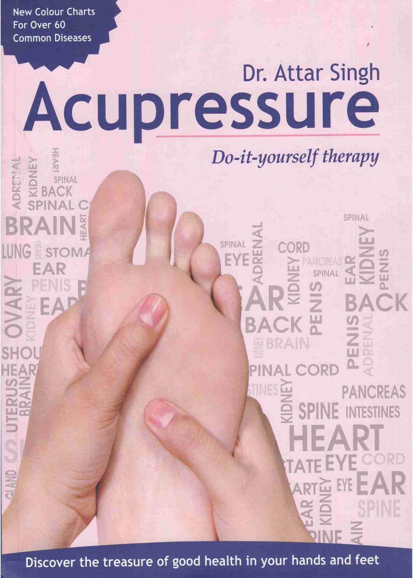 Acupressure Book-English (Dr. Attar Singh) AC-1405