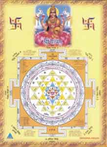 Shree Yantra Poster श्री यंत्र AC-1617