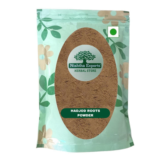 HadJod Powder - Cissus Powder - Hadjora Powder -हॅडजोड पावडर- Vajravalli Powder - Cissus Quadrangularis Raw Herbs-Jadi Booti