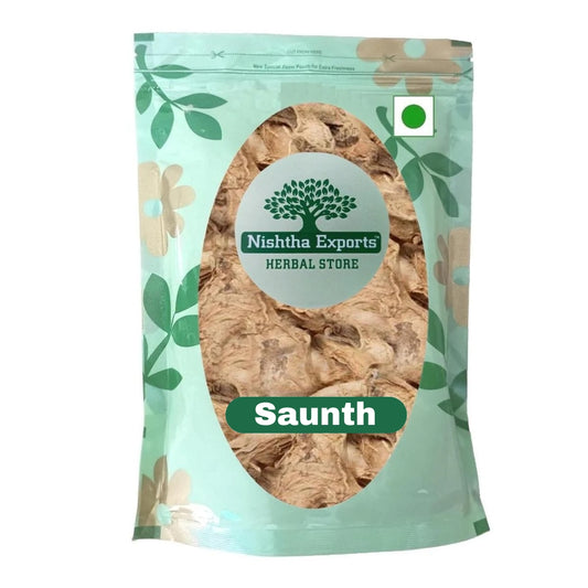 Sonth-Sounth Dried-Dry Ginger Raw Herbs-सोंठ-Sunthi-Zingiber officinale-Jadi Booti