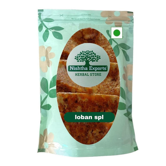 Loban Spl - Lobaan -Raw Herbs Lobhan -लोबान- Benzl - Gum Benzoin Resin - Sambrani Jadi Booti