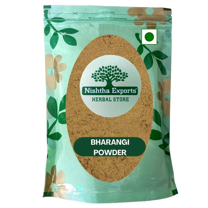 Bharang Chaal Powder-Clerodendrum Serratum-भारंग मूल पाउडर-Bharangi Churna-Serrate glory bower Bharang Baranghi - Bhadangi Powder Raw Herbs-Jadi Booti