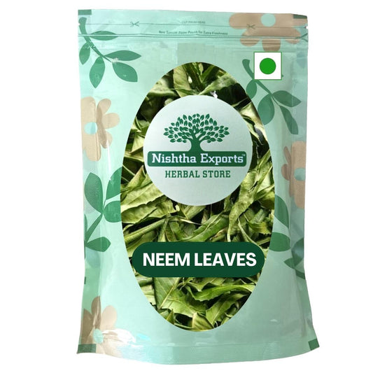 Neem Leaves - Neem Patta Dried -नीम के पत्ते- Azadirachta Indica Raw Herbs-Jadi Booti