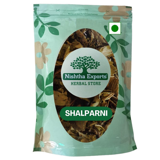 Shalparni Leaves-Shalaparni Sarivan Dried-शलपर्णी पत्तियां-Desmodium Gangeticum Raw Herbs-Jadi Booti