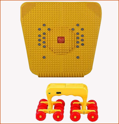 Acupressure foot mat & Body king Body Care Massager Manual Set 1pc Mat, 1pc Body King